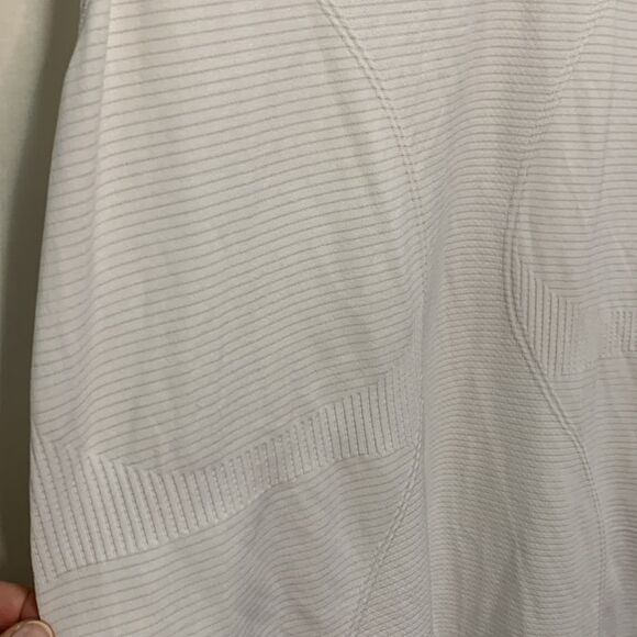 Zyia White Performance Sleeveless Racer Back Yoga Athletic Tank Top Size L - Picture 4 of 8